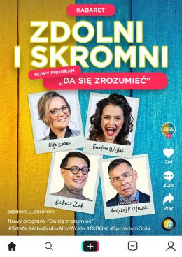 Tarnowskie Góry Wydarzenie Kabaret Zdolni i Skromni - "Da się zrozumieć"