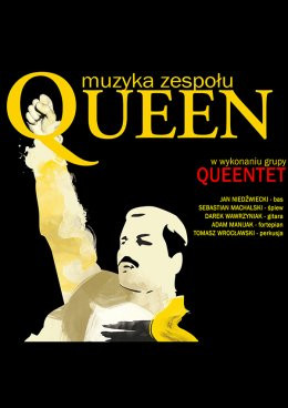 Tarnowskie Góry Wydarzenie Koncert Muzyka zespołu Queen w wykonaniu grupy Queentet