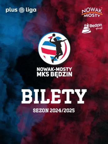 Będzin Wydarzenie Sporty drużynowe Nowak-Mosty MKS Będzin vs Steam Hemarpol Norwid Częstochowa