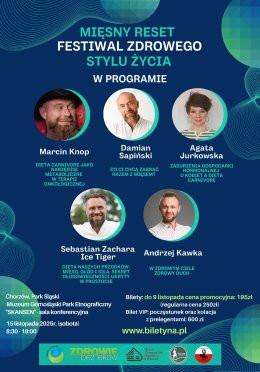 Chorzów Wydarzenie Festiwal Mięsny reset - Festiwal zdrowego stylu życia