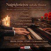 Gliwice Wydarzenie Koncert Najpiękniejsze melodie filmowe - koncert na żywo
