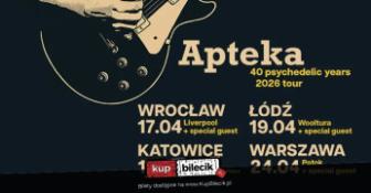 Katowice Wydarzenie Koncert KW Bookings zaprasza do wspólnego świętowania 40 lat na scenie legendarnego zespołu Apteka!