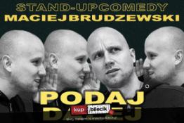 Radzionków Wydarzenie Stand-up Maciej Brudzewski w nowym programie "Podaj dalej"