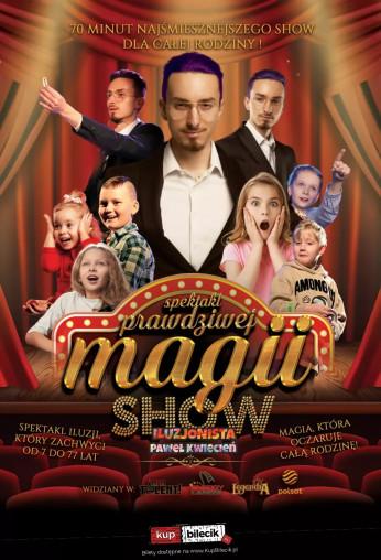 Koszęcin Wydarzenie Spektakl Prawdziwa Magia - Familijny Spektakl Iluzji
